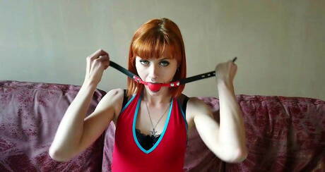 blackfoxbound invite you to explore a free pictures with horny babe in bondage fantasy